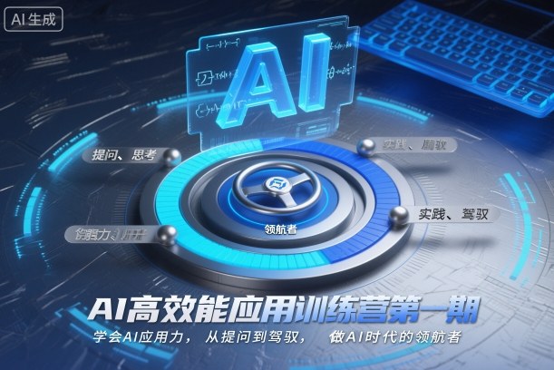 AI高效能应用训练营第一期，学会AI应用力，从提问到驾驭，做AI时代的领航者(更新)-极速搞钱指南