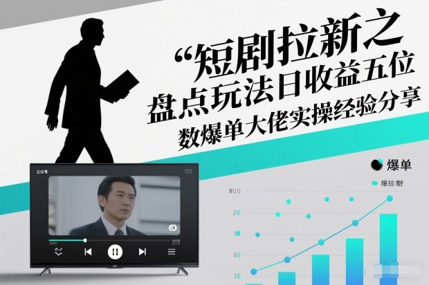 短剧拉新之盘点玩法日收益五位数爆单大佬实操经验分享-极速搞钱指南