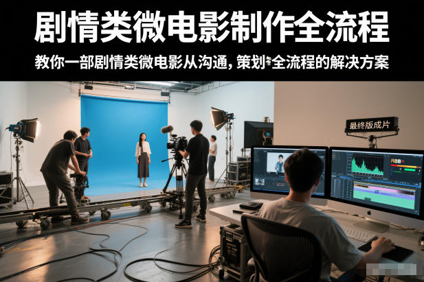 剧情类微电影制作全流程，教你一部剧情类微电影从沟通，策划到拍摄制作全流程的解决方案-极速搞钱指南