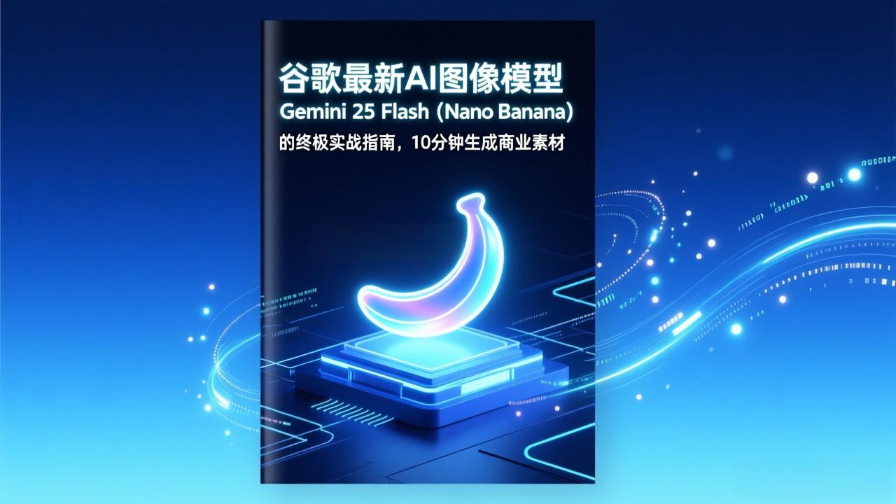 谷歌最新AI图像模型Gemini 2.5 Flash(Nano Banana-极速搞钱指南