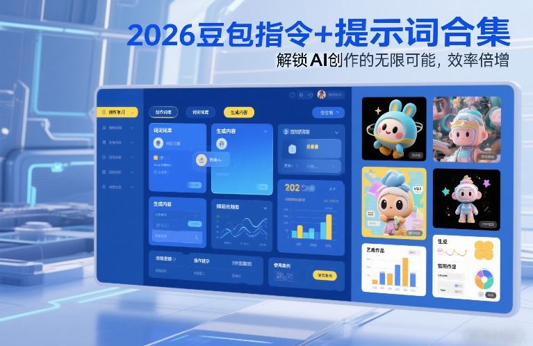2026豆包指令+提示词合集，解锁AI创作的无限可能，效率倍增-极速搞钱指南